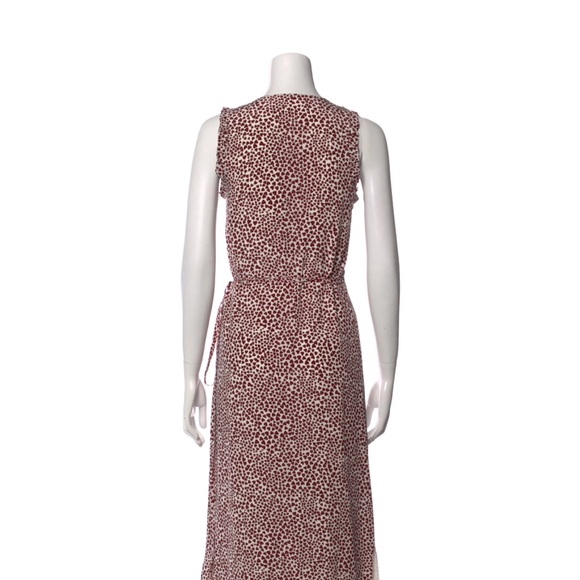 ANINE BING Silk Wrap Dress - LEAH WRAP - Wild Heart - Picture 6 of 10